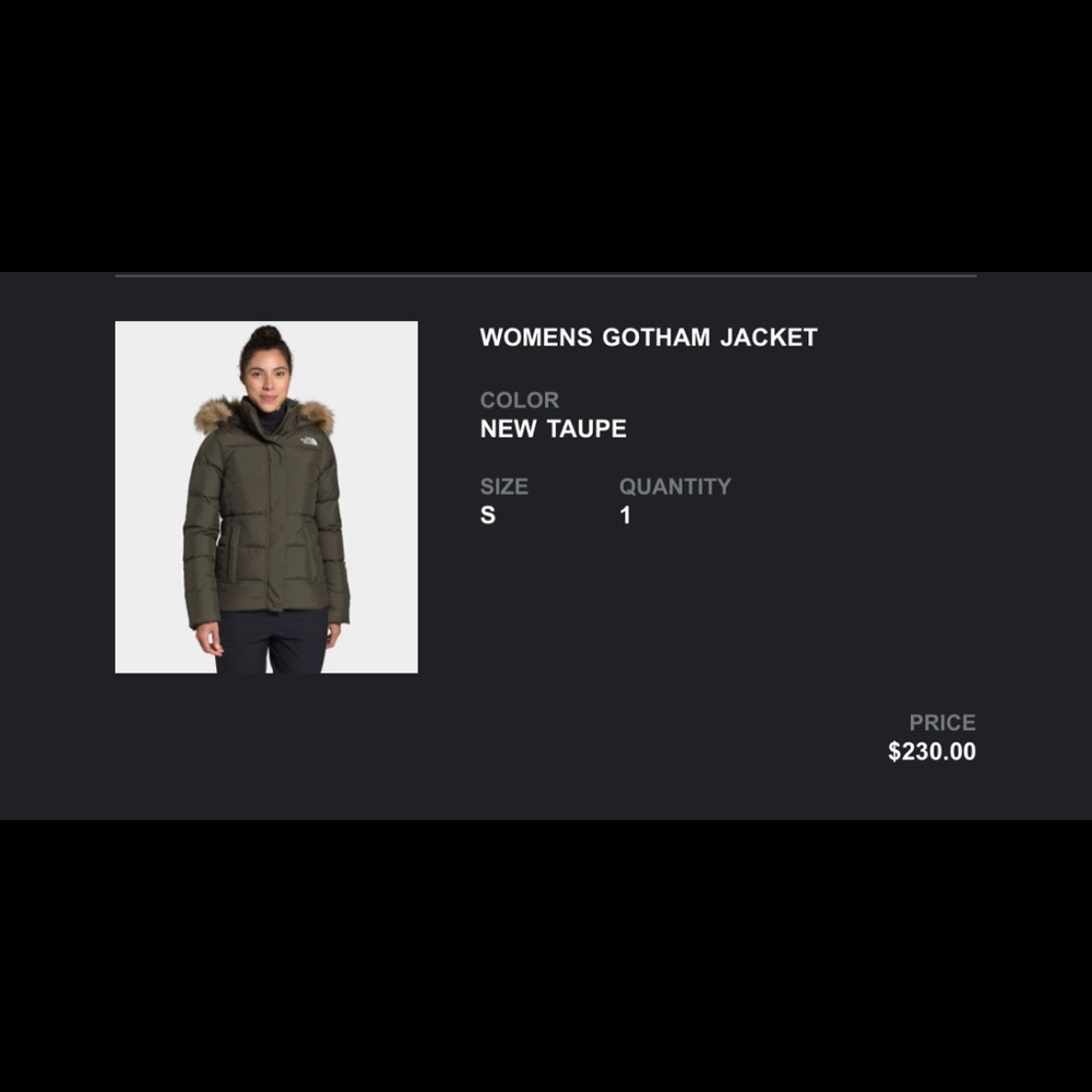 North Face jacket!